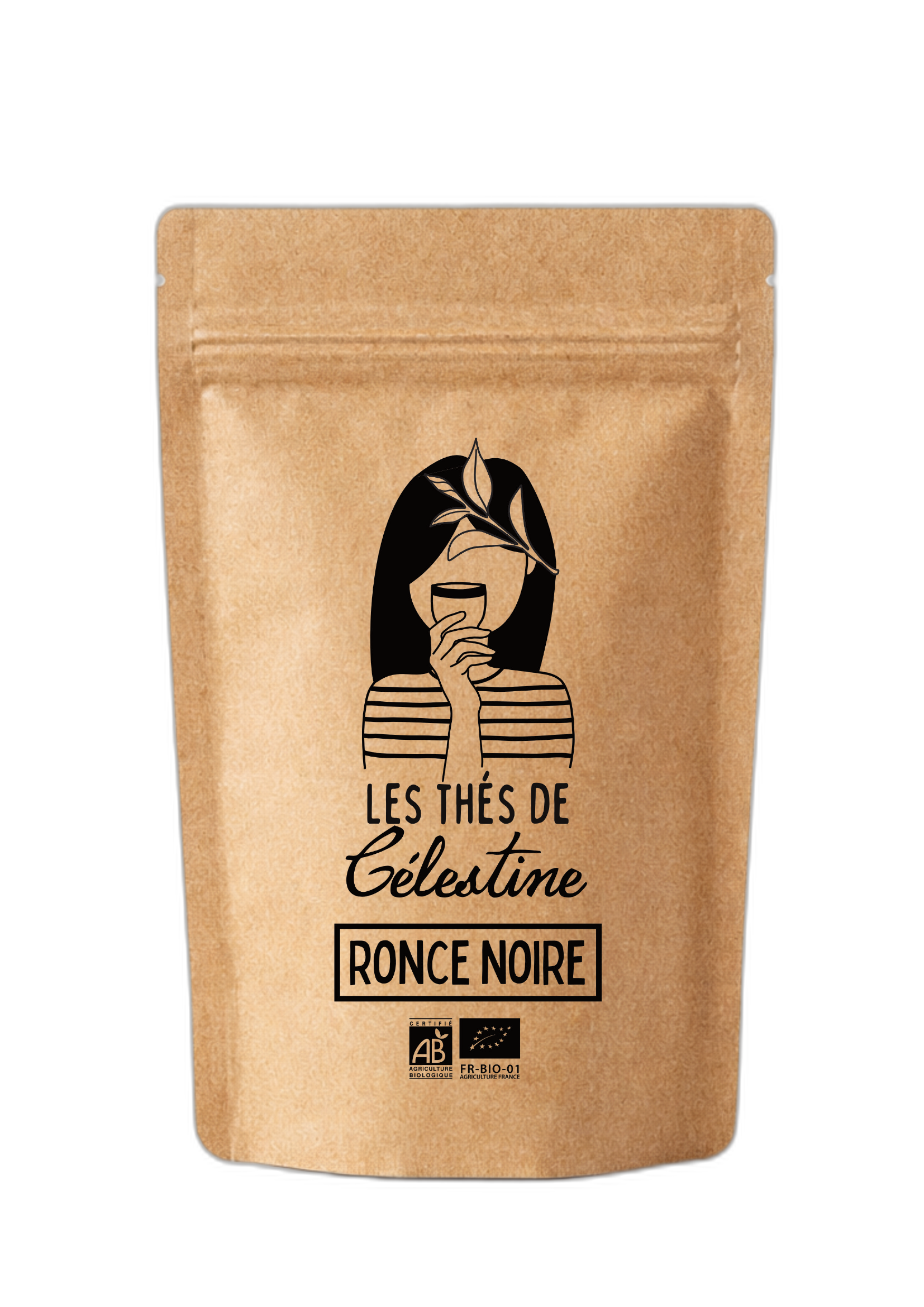 Ronce Noire — Thé de plante sans théine, Les Thés de Célestine