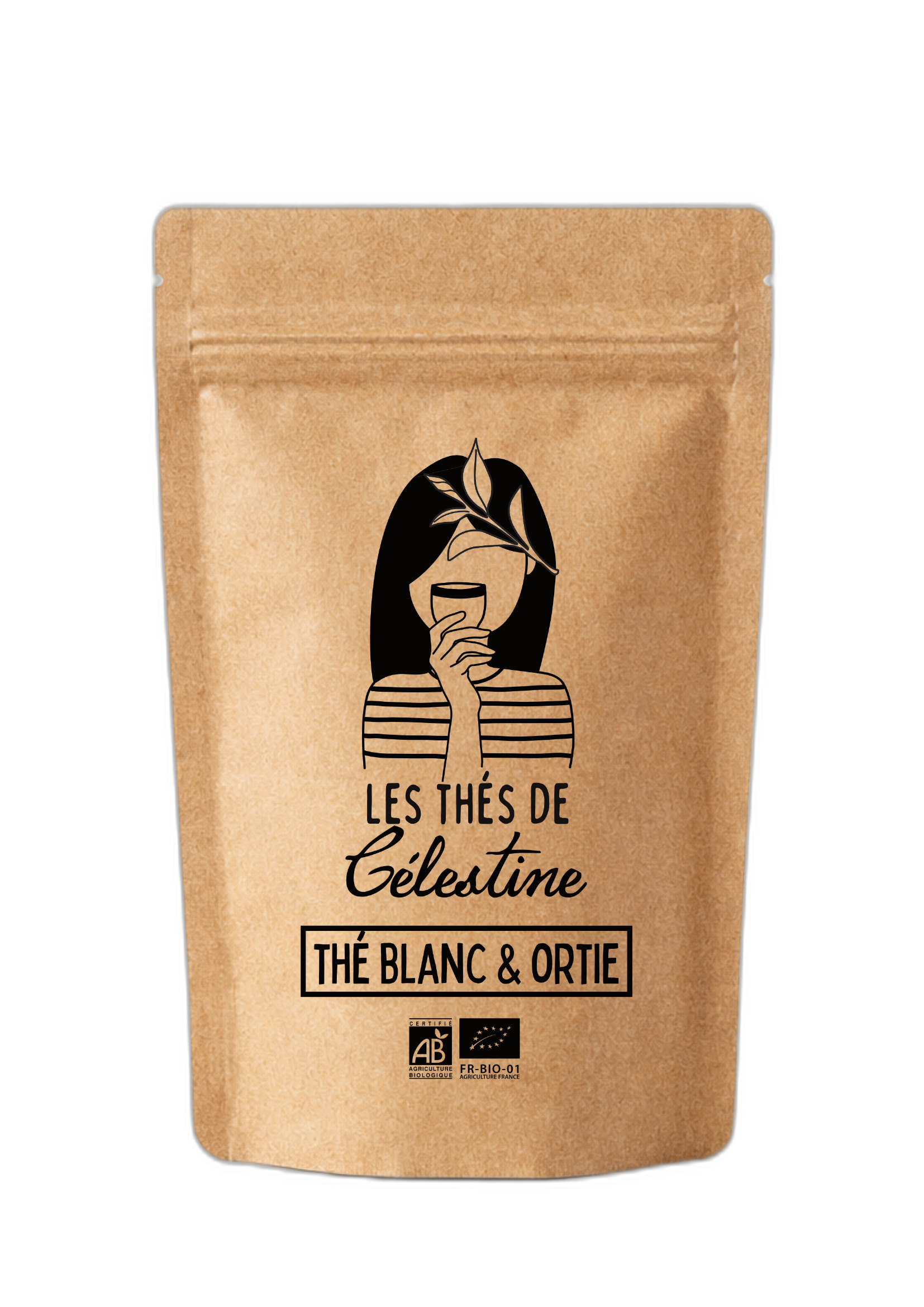 Thé Blanc et Ortie — Infusion légère, Les Thés de Célestine